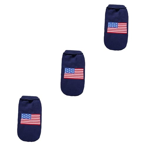 FOMIYES 3-teiliges Warmes Hunde-Pullover-Set Mit Amerikanischer Flagge Modisches Haustier-partykostüm Dauerhaft Bequem Für Outdoor-aktivitäten FOMIYES 3-teiliges Warmes Hunde-Pullover-Set Mit Amerikanischer Flagge Modisches Haustier-partykostüm Dauerhaft Bequem Für Outdoor-aktivitäten von FOMIYES