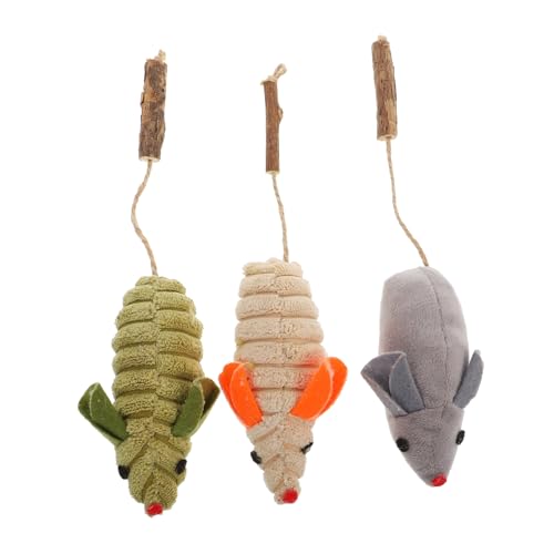 FOMIYES 3stücke Teiliges Katzenminze-spielzeugset Aus Plüsch Für Kätzchen Interaktive Teething-Toys Für Indoor-spaß Für Katzenspiel Und Beschäftigung FOMIYES 3stücke Teiliges Katzenminze-spielzeugset Aus Plüsch Für Kätzchen Interaktive Teething-Toys Für Indoor-spaß Für Katzenspiel Und Beschäftigung von FOMIYES