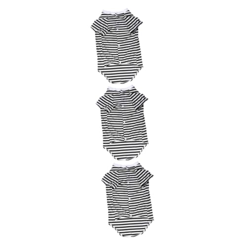 FOMIYES 3 Stücke Große Hund Weste Husky Retriever Hund T Shirt Übergroßen Weißen Größe XL Sonne Haar Haustier Kleidung von FOMIYES