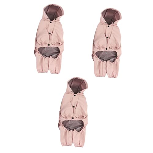 FOMIYES 3 Stücke Große Hund Regenmantel Welpen Regenmantel Hund Kleidung Haustier Kostüm Pet Supplies Reflektierende Hoodie FOMIYES 3 Stücke Große Hund Regenmantel Welpen Regenmantel Hund Kleidung Haustier Kostüm Pet Supplies Reflektierende Hoodie von FOMIYES