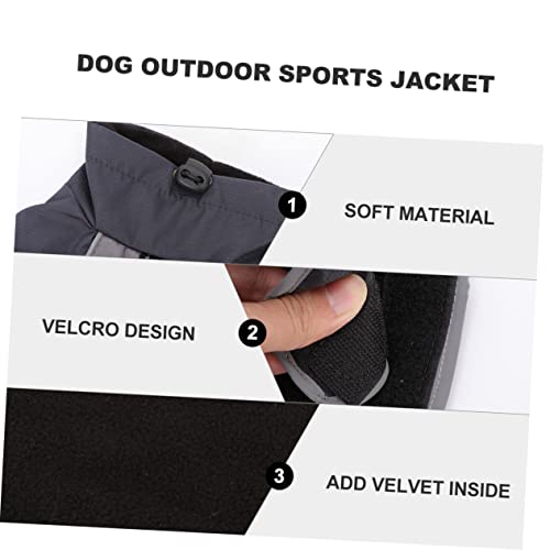 FOMIYES 3st Regenmantel Für Haustiere Wimperntusche Trainingsanzug Laufweste Süßes Hundeoutfit Hunde Geburtstagsgeschenk Hundemantel Wintermantel Rettungsweste Jacke Draussen Hundekleidung von FOMIYES