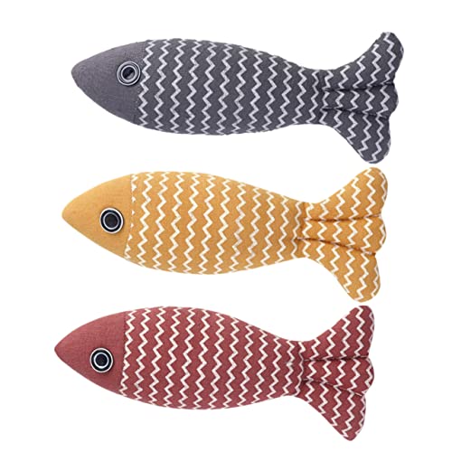 FOMIYES Spielzeug Für Die Katze Im Innenbereich 3er-Pack Realistisches Fisch-Design Interaktives Katzenspielzeug Für Kätzchen FOMIYES Spielzeug Für Die Katze Im Innenbereich 3er-Pack Realistisches Fisch-Design Interaktives Katzenspielzeug Für Kätzchen von FOMIYES