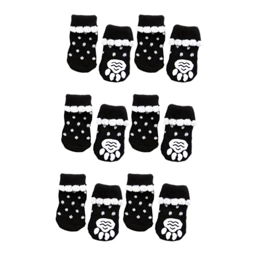 FOMIYES 3 Stücke Haustier Socken Hund Warme Haustier Strümpfe Spitze Design Baumwolle Material Schwarz Für Haustier FOMIYES 3 Stücke Haustier Socken Hund Warme Haustier Strümpfe Spitze Design Baumwolle Material Schwarz Für Haustier von FOMIYES