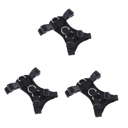 FOMIYES 3st Welpengeschirr Welpenjacke Verstellbares Hundegeschirr Brustgeschirr Für Hunde Hündchen Haustierzubehör FOMIYES 3st Welpengeschirr Welpenjacke Verstellbares Hundegeschirr Brustgeschirr Für Hunde Hündchen Haustierzubehör von FOMIYES