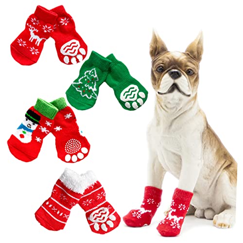 FOMIYES Nicht-haustiersocken - Weihnachtssocken Für Hunde Und Katzen - Schneemann Schneeflocke Hirsch Baum - Warm Bequem FOMIYES Nicht-haustiersocken - Weihnachtssocken Für Hunde Und Katzen - Schneemann Schneeflocke Hirsch Baum - Warm Bequem von FOMIYES