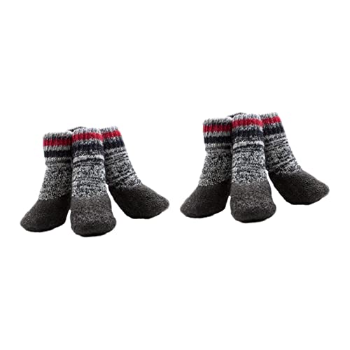 FOMIYES 4 Paare pet paw Paws pfotenschutz Dog Socks wintersocken für Haustiere für Gepolsterte sockenschuhe Schneestiefel Kurze großer Hündchen FOMIYES 4 Paare pet paw Paws pfotenschutz Dog Socks wintersocken für Haustiere für Gepolsterte sockenschuhe Schneestiefel Kurze großer Hündchen von FOMIYES