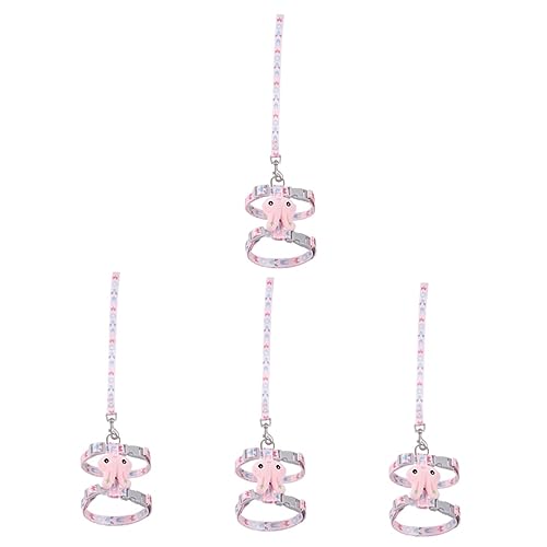 FOMIYES 4 Sets Katze Leine Katze Kätzchen Einstellbare Set Haustier Outdoor Leine Flucht Design FOMIYES 4 Sets Katze Leine Katze Kätzchen Einstellbare Set Haustier Outdoor Leine Flucht Design von FOMIYES