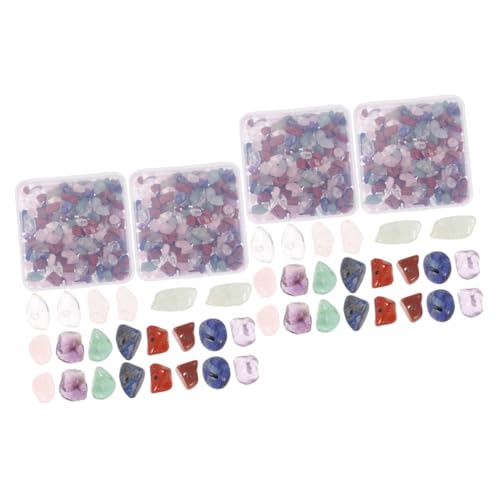 FOMIYES 4 Sets Schmuckherstellungszubehör Kiesperlen-Set Lose Perlen Für Halsketten Armbänder Ohrringe Haarspangen Für Jungen Und Mädchen Kreatives Perlenhandwerk FOMIYES 4 Sets Schmuckherstellungszubehör Kiesperlen-Set Lose Perlen Für Halsketten Armbänder Ohrringe Haarspangen Für Jungen Und Mädchen Kreatives Perlenhandwerk von FOMIYES