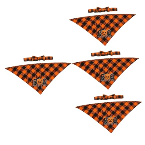 FOMIYES 4 Sets Tragbares Welpenhalsband Hundeschal Wiederverwendbares Hundehalstuch Für Lustige Halloween-Outfits FOMIYES 4 Sets Tragbares Welpenhalsband Hundeschal Wiederverwendbares Hundehalstuch Für Lustige Halloween-Outfits von FOMIYES