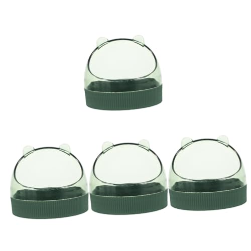 FOMIYES 4 Stück Haustier-reiseschüssel Futternapf Für Meerschweinchen Wassernapf Für Kleintiere Acryl Chinchilla-napf Rattenzubehör Haushalts-rattennapf Sicher Für Hamster FOMIYES 4 Stück Haustier-reiseschüssel Futternapf Für Meerschweinchen Wassernapf Für Kleintiere Acryl Chinchilla-napf Rattenzubehör Haushalts-rattennapf Sicher Für Hamster von FOMIYES