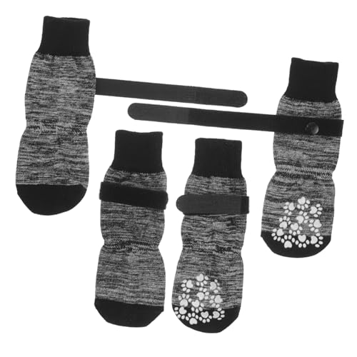 FOMIYES Haustiersocken Für Hunde 4 Paar Kompakte Baumwollsocken Bezauberndes Design Für Wärme Und FOMIYES Haustiersocken Für Hunde 4 Paar Kompakte Baumwollsocken Bezauberndes Design Für Wärme Und von FOMIYES