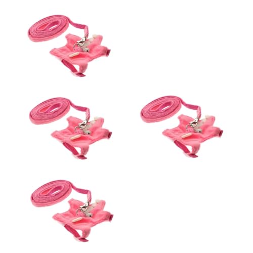 FOMIYES 4 Stück Haustierleine tierwese pet Supplies Zugseil für kleine Haustiere Frettchen-Wanderseil Drachen-Frettchen-Leine-Geschirr Geschirrset für kleine Haustiere niedlich Brustkette FOMIYES 4 Stück Haustierleine tierwese pet Supplies Zugseil für kleine Haustiere Frettchen-Wanderseil Drachen-Frettchen-Leine-Geschirr Geschirrset für kleine Haustiere niedlich Brustkette von FOMIYES