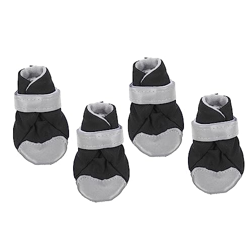 FOMIYES Hundeschuhe 4 Stück Atmungsaktive und Schützende Schuhe für Haustiere FOMIYES Hundeschuhe 4 Stück Atmungsaktive und Schützende Schuhe für Haustiere von FOMIYES