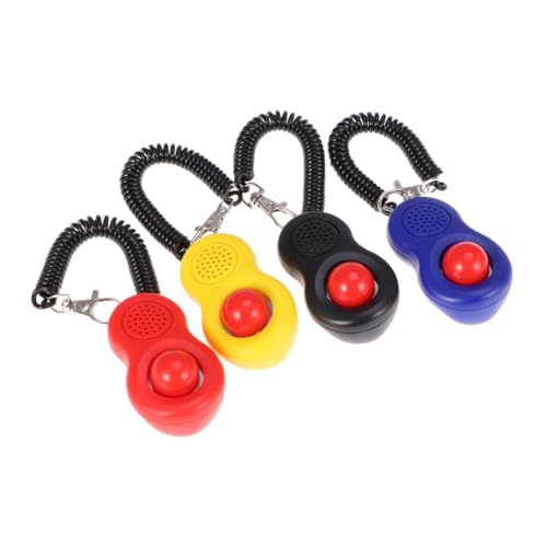 FOMIYES Hundetrainingsset Haustier-Trainings-clicker-Set Clicker Für Hundetraining Handgelenksgurt Und Gummiband 4er-Pack FOMIYES Hundetrainingsset Haustier-Trainings-clicker-Set Clicker Für Hundetraining Handgelenksgurt Und Gummiband 4er-Pack von FOMIYES