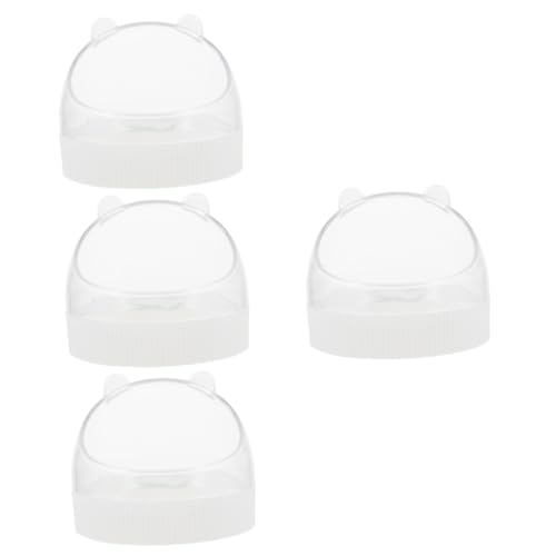 FOMIYES 4 Stücke Mehrzweck Acryl Hamster Fütterung Schüssel Meerschweinchen Lebensmittel Schüssel Ratte Wasser Schüssel Chinchilla Zubehör von FOMIYES