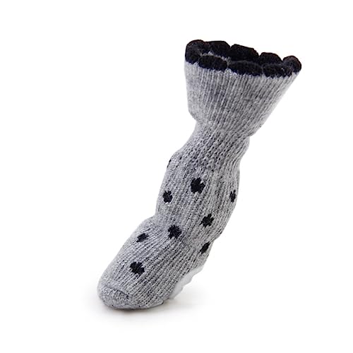 FOMIYES 4 Stück sockenschuhe warme Socken thermische Socken Baumwollsocken für Haustiere Hundesocken Nicht-Haustier-Socken warm halten Haustier socken von FOMIYES