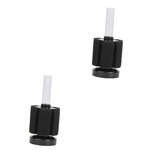 FOMIYES 2sets Pumpe Schwamm Biochemischen Wasser Für Betta Tank Einfach Installieren Sauber Schwarz Fisch Tank Wasser 2 Stücke * 2 FOMIYES 2sets Pumpe Schwamm Biochemischen Wasser Für Betta Tank Einfach Installieren Sauber Schwarz Fisch Tank Wasser 2 Stücke * 2 von FOMIYES