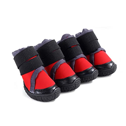 FOMIYES Warme Hundeschuhe für Draußen 4er-Set Zum Klettern – Schuhe für Große Hunde FOMIYES Warme Hundeschuhe für Draußen 4er-Set Zum Klettern – Schuhe für Große Hunde von FOMIYES
