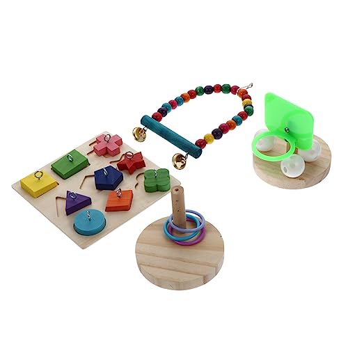 FOMIYES Intelligenzspielzeug Vogelspielzeug-Set Basketball Schaukel Stapeln Für Sittiche Vögel FOMIYES Intelligenzspielzeug Vogelspielzeug-Set Basketball Schaukel Stapeln Für Sittiche Vögel von FOMIYES
