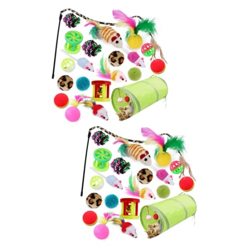 FOMIYES 42 STK Spielzeuge Katzen-Teaser-Stick Plüsch-katzenspielzeug Flauschige Kuscheltiere Plüschtiere Spielzeug Für Kätzchen De Porristas Kätzchen Spielzeug Haustier Katzenball FOMIYES 42 STK Spielzeuge Katzen-Teaser-Stick Plüsch-katzenspielzeug Flauschige Kuscheltiere Plüschtiere Spielzeug Für Kätzchen De Porristas Kätzchen Spielzeug Haustier Katzenball von FOMIYES