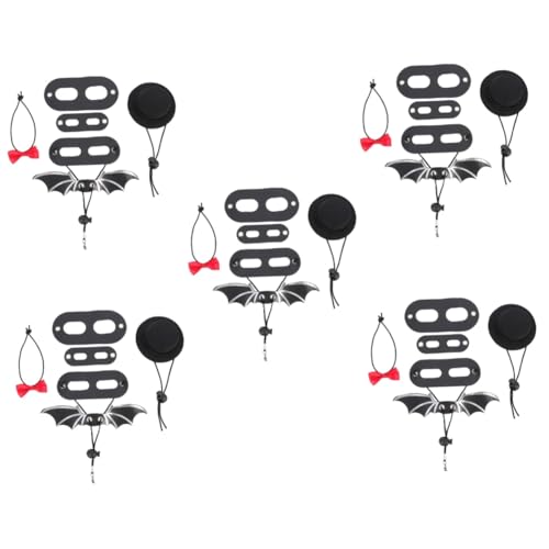 FOMIYES 5 Sets Outdoor Walking Leine Für Eidechsen Reptil Kit Fliege Hut Für Haustier Eidechsen von FOMIYES