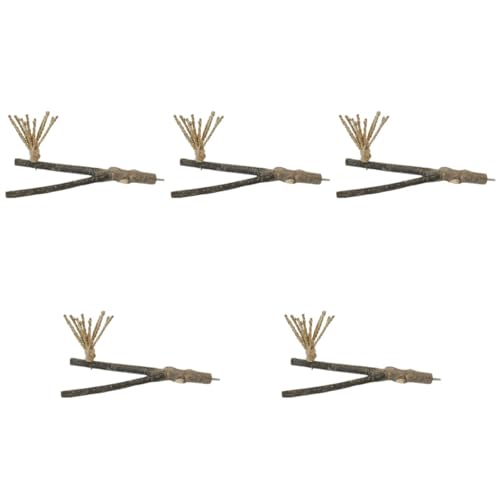 FOMIYES 5 Stücke Schnur Papagei Ständer Vogel Kauspielzeug Für Käfig Vogel Biss Spielzeug Natürliches Material Papagei Wohnkultur Vogel Spielplatz FOMIYES 5 Stücke Schnur Papagei Ständer Vogel Kauspielzeug Für Käfig Vogel Biss Spielzeug Natürliches Material Papagei Wohnkultur Vogel Spielplatz von FOMIYES