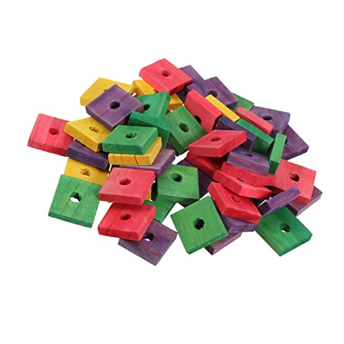 FOMIYES Vogel Holz Spielzeug 50pcs Kauen Block Für Papageien Beißen Block Vogel Molaren Spielzeug FOMIYES Vogel Holz Spielzeug 50pcs Kauen Block Für Papageien Beißen Block Vogel Molaren Spielzeug von FOMIYES