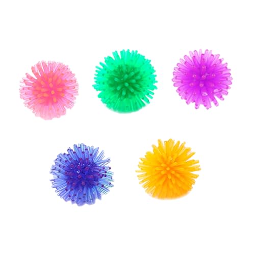FOMIYES Katzenspielzeugbälle Stachelige 5 cm Zufällige Bälle Spielzeug Interaktives Haustier-Teaser-Spielzeug FOMIYES Katzenspielzeugbälle Stachelige 5 cm Zufällige Bälle Spielzeug Interaktives Haustier-Teaser-Spielzeug von FOMIYES