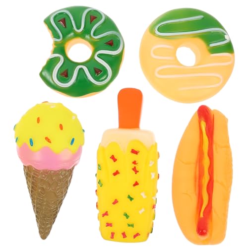 FOMIYES 5stücke Teiliges Hundespielzeug Kautschuk Realistische Dessertmodelle Für Welpen Zahnpflege Und Selbstbeschäftigung Interaktives Kau Und Spielzeug Für Hunde FOMIYES 5stücke Teiliges Hundespielzeug Kautschuk Realistische Dessertmodelle Für Welpen Zahnpflege Und Selbstbeschäftigung Interaktives Kau Und Spielzeug Für Hunde von FOMIYES