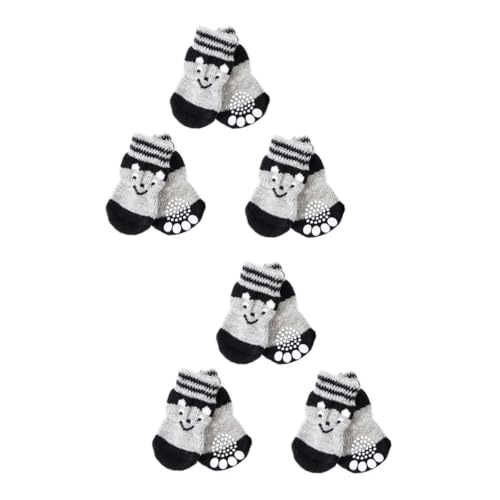 FOMIYES 6 Paare Hundeschuh Socken rutschfeste Socken Krallenabdeckungen Für Katzen Traktionskontrolle Socken Hund Katze Socken Hausschuhe Drinnen Welpe Baumwolle Haustier Hundeschuhe FOMIYES 6 Paare Hundeschuh Socken rutschfeste Socken Krallenabdeckungen Für Katzen Traktionskontrolle Socken Hund Katze Socken Hausschuhe Drinnen Welpe Baumwolle Haustier Hundeschuhe von FOMIYES