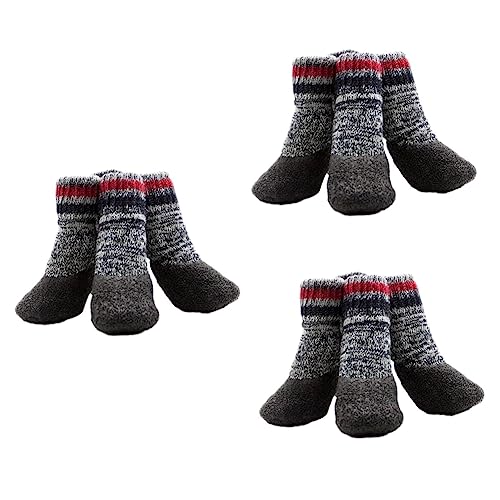 FOMIYES 6 Paare pet paw pet Supplies Hundesocken für Hartholz Welpenschuhe für kleine Gepolsterte alleiniger Beschützer rutschfeste Hundesocken Weihnachten Zubehör FOMIYES 6 Paare pet paw pet Supplies Hundesocken für Hartholz Welpenschuhe für kleine Gepolsterte alleiniger Beschützer rutschfeste Hundesocken Weihnachten Zubehör von FOMIYES