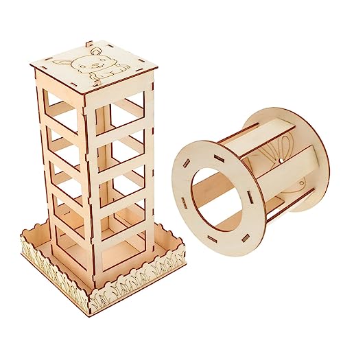 FOMIYES 6 STK Hasengrasständer Hasen-heu-futterspender Meerschweinchen Futterautomat Aus Holz Lagerregal Für Heu Futterspender Für Kaninchen Heubehälter Tierkäfig Halterung Hölzern 2 in 1 FOMIYES 6 STK Hasengrasständer Hasen-heu-futterspender Meerschweinchen Futterautomat Aus Holz Lagerregal Für Heu Futterspender Für Kaninchen Heubehälter Tierkäfig Halterung Hölzern 2 in 1 von FOMIYES
