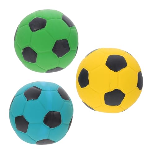 FOMIYES 2 Sets Interaktives Backenzahnspielzeug Fußballförmiges Tragbares Kauspielzeug Für Hunde Hundebedarf Hundespielzeug Spaß Backenzahnspielzeug 3 Stück * 2 FOMIYES 2 Sets Interaktives Backenzahnspielzeug Fußballförmiges Tragbares Kauspielzeug Für Hunde Hundebedarf Hundespielzeug Spaß Backenzahnspielzeug 3 Stück * 2 von FOMIYES