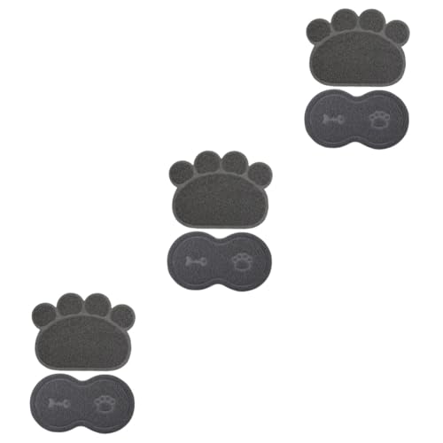 FOMIYES 3 Sets Futtermatte für Katzen und Hunde Nicht für Futternäpfe Tischset Futternapf-pad Weiche PVC-Matte Leicht Zu Reinigen 2 Stück X 3 FOMIYES 3 Sets Futtermatte für Katzen und Hunde Nicht für Futternäpfe Tischset Futternapf-pad Weiche PVC-Matte Leicht Zu Reinigen 2 Stück X 3 von FOMIYES