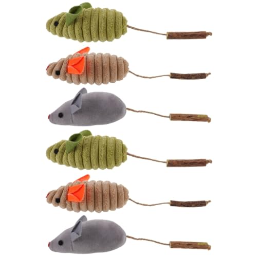 FOMIYES 2sets Spielzeug Für Indoor-Katzen Interaktive Spielzeug Zu Jagd Instincts 3 Stücke * 2 FOMIYES 2sets Spielzeug Für Indoor-Katzen Interaktive Spielzeug Zu Jagd Instincts 3 Stücke * 2 von FOMIYES