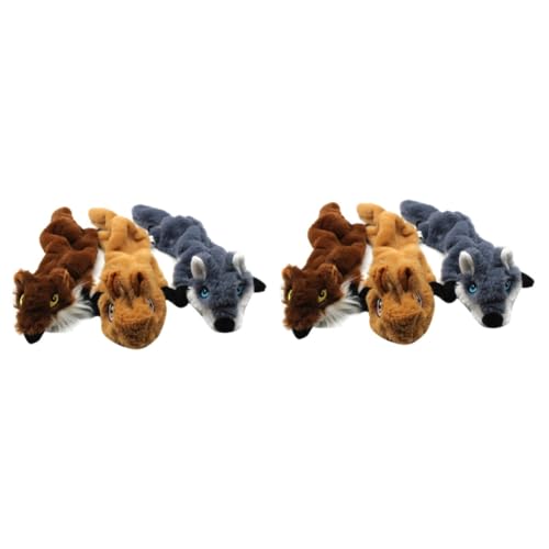 FOMIYES 6 STK Keine Füllung Haustierspielzeug Hundekauen Zahnbürstenspielzeug Für Hunde Hundebissspielzeug Hundespielzeug Für Große Hunde Beißspielzeug Für Hunde Großer Spielzeuge von FOMIYES