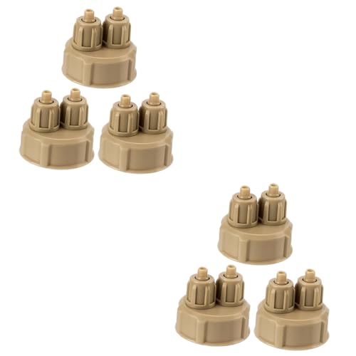 FOMIYES 2sets Abs Material Co2 Diffusor Co2 Generator Wiederverwendbare Kappen Für Aquarium Reaktoren 3 Stücke * 2 FOMIYES 2sets Abs Material Co2 Diffusor Co2 Generator Wiederverwendbare Kappen Für Aquarium Reaktoren 3 Stücke * 2 von FOMIYES