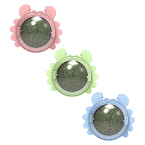 FOMIYES 2sets Katzenspielzeug Interaktives Spielzeug Essbares Katzenminz-verdauungsspielzeug Rotierendes Haustier-kauaufkleber 3pcs * 2 FOMIYES 2sets Katzenspielzeug Interaktives Spielzeug Essbares Katzenminz-verdauungsspielzeug Rotierendes Haustier-kauaufkleber 3pcs * 2 von FOMIYES