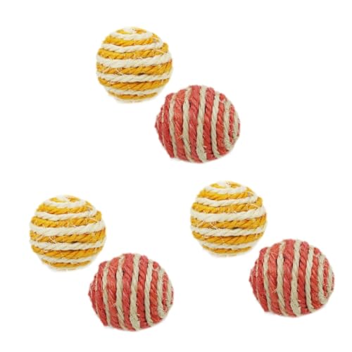 FOMIYES 6 STK Katzenball Spielzeug für Katzenbälle Spielzeug für Haustiere Haustierspielzeug für Katzen Sisalball Spielzeuge Katzenspielzeug Kätzchen Teaser beissen Sisalkugel Lieferungen FOMIYES 6 STK Katzenball Spielzeug für Katzenbälle Spielzeug für Haustiere Haustierspielzeug für Katzen Sisalball Spielzeuge Katzenspielzeug Kätzchen Teaser beissen Sisalkugel Lieferungen von FOMIYES