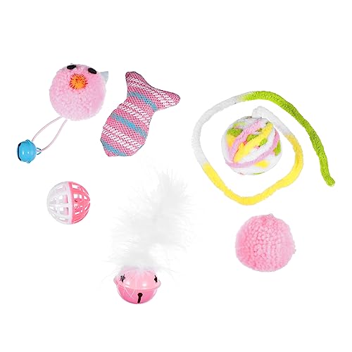 FOMIYES Leckerli-Spender für Katzen Spielzeug Lustiges Interaktives Katzenspielzeug Aus Plüsch Quietschendes Katzenspielzeug-Set FOMIYES Leckerli-Spender für Katzen Spielzeug Lustiges Interaktives Katzenspielzeug Aus Plüsch Quietschendes Katzenspielzeug-Set von FOMIYES