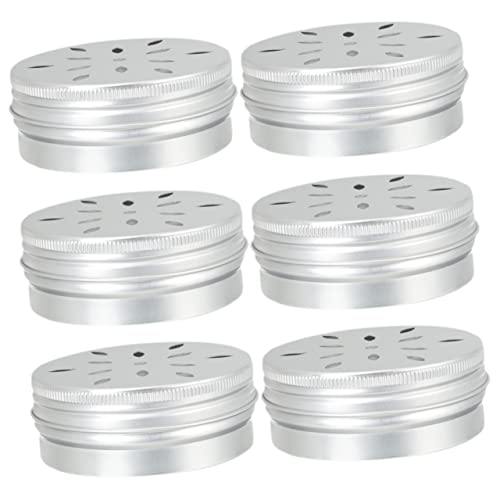 FOMIYES 6st Duftbox Für Hundetraining Dufttrainingsboxen Duftdosen Für Hunde Hundenasenbehälter Metall Geruchstrainingskoffer Für Hunde Trüffelöl Werkzeug Tragbar Aluminium Arbeit Alu-Box FOMIYES 6st Duftbox Für Hundetraining Dufttrainingsboxen Duftdosen Für Hunde Hundenasenbehälter Metall Geruchstrainingskoffer Für Hunde Trüffelöl Werkzeug Tragbar Aluminium Arbeit Alu-Box von FOMIYES