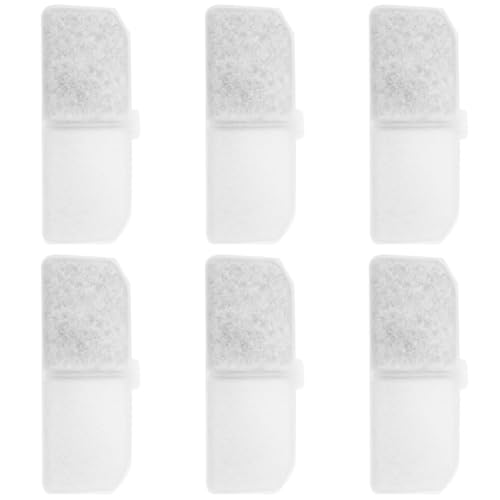 FOMIYES 6st Wasserspender Filterwatte Einwegrasierer Haustier Weiß Filtersystem Kokosnussschalen-aktivkohle Mit Hohem Jodgehalt FOMIYES 6st Wasserspender Filterwatte Einwegrasierer Haustier Weiß Filtersystem Kokosnussschalen-aktivkohle Mit Hohem Jodgehalt von FOMIYES