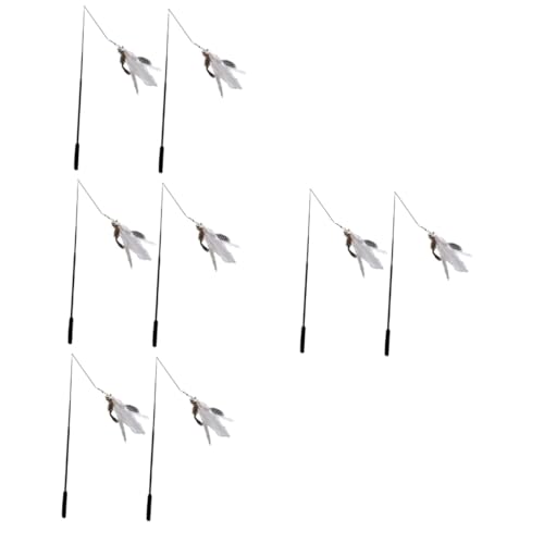 FOMIYES 4sets Katze Teaser Spielzeug Aktivieren Jagd Instinkt Kätzchen Spielzeug Teleskop Katze Für Indoor Katzen 2 Stücke * 4 von FOMIYES