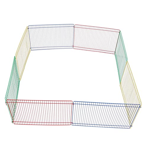 FOMIYES 8 Stück Hamster Gehege Welpenzaun Drinnen Meerschweinchen Laufstall Kaninchenzaun Kleintierlaufstall Hamster Spielen Guinea-laufstall Indoor-laufstall Kleine Tiere Hase Eisendraht FOMIYES 8 Stück Hamster Gehege Welpenzaun Drinnen Meerschweinchen Laufstall Kaninchenzaun Kleintierlaufstall Hamster Spielen Guinea-laufstall Indoor-laufstall Kleine Tiere Hase Eisendraht von FOMIYES