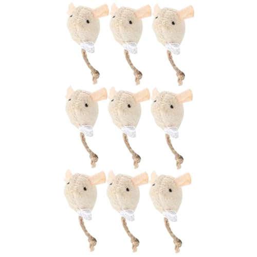 FOMIYES 9-teiliges Mäuse-katzenspielzeug-Set Interaktives Mäusespielzeug Für Hauskatzen Für Kätzchen Und Haustierspielzeug FOMIYES 9-teiliges Mäuse-katzenspielzeug-Set Interaktives Mäusespielzeug Für Hauskatzen Für Kätzchen Und Haustierspielzeug von FOMIYES