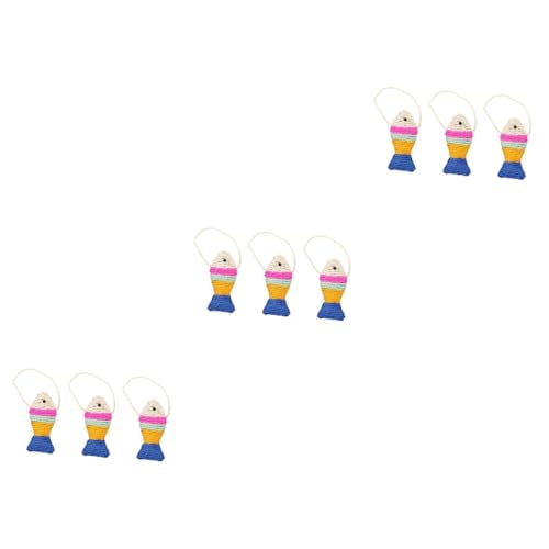 FOMIYES 3sets Lustiges Katzenspielzeug Sisalmaterial Schleifspielzeug Kätzchen Schleifspielzeug Haustier Katzenspielzeug 3pcs*3 FOMIYES 3sets Lustiges Katzenspielzeug Sisalmaterial Schleifspielzeug Kätzchen Schleifspielzeug Haustier Katzenspielzeug 3pcs*3 von FOMIYES