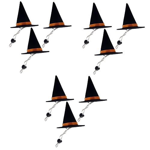 FOMIYES 9 STK Zauberhut für Haustiere Haustier-Hexenhut Halloween-Haustiermütze Hüte welpen zubehör Kostüm Hund Haustier Kostüm Pudelhundemütze Kleiner Hund schmücken Baby FOMIYES 9 STK Zauberhut für Haustiere Haustier-Hexenhut Halloween-Haustiermütze Hüte welpen zubehör Kostüm Hund Haustier Kostüm Pudelhundemütze Kleiner Hund schmücken Baby von FOMIYES