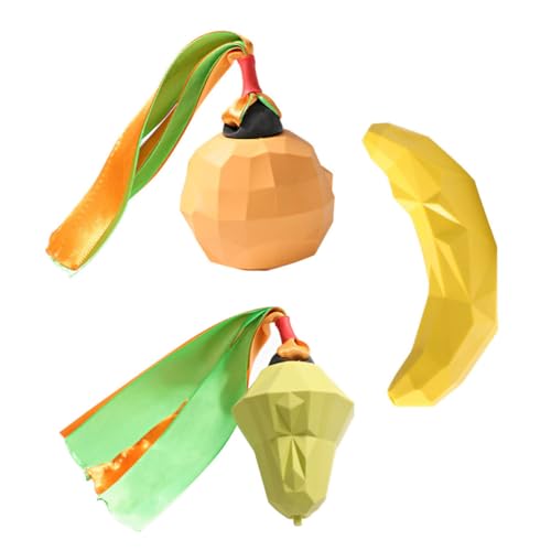 FOMIYES 3er-Set Quietschspielzeug für Hunde Zum Langsamen Füttern und Sicher für Aggressive Kauer Spielzeug 3 Stück X 3 FOMIYES 3er-Set Quietschspielzeug für Hunde Zum Langsamen Füttern und Sicher für Aggressive Kauer Spielzeug 3 Stück X 3 von FOMIYES