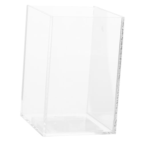 FOMIYES Aquarium Fischbecken Tragbares Acryl-Nano-Aquarium Aquarium Aquarium Tisch-Betta-Tank Glas Tisch-goldfischbecken Betta-Panzer Fischglas Büro Lieferungen Multifunktion von FOMIYES