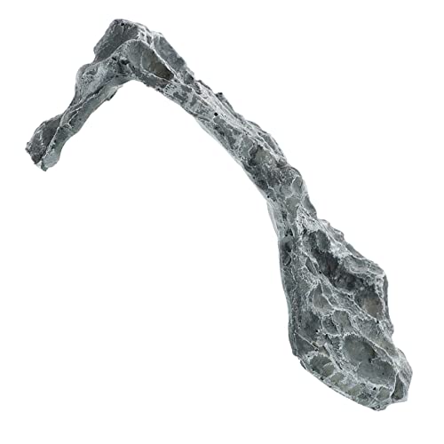 FOMIYES Versteck Schildkröte Lebensraum Harz Sonnenplattform Natürliche Versteckhöhle Für Reptilien von FOMIYES
